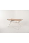 80 x 140 Mutfak Masası(Sadece Masa) Ceviz-Krem MDF Salon ve Mutfak Masası Viktoria Model