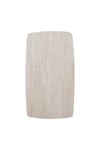 80 x 140 Mutfak Masası(Sadece Masa) Traverten-Ceviz MDF Salon ve Mutfak Masası Viktoria Model (Masa)