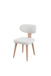 80x120 Mutfak Masası Takımı 1 Masa + 4 Ahşap Sandalye Salon Masası Viktoria Model Trafverten-Ceviz