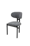 80x140 Mutfak Masası Takımı 1 Masa + 4 Sandalye Salon Masası Viktoria Model-Siyah/Ceviz Masa