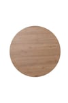 90x90cm Yuvarlak Masa(Sadece Masa) Ceviz-Krem Mutfak Masası-Balkon Masası Pera Model