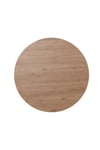 90x90cm Yuvarlak Masa(Sadece Masa) Ceviz-Krem Mutfak Masası-Balkon Masası Pera Model
