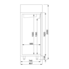 Fagor BL14 1400 Lt Dikey Dondurucu Dolap