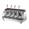 Wega VELA ALE4 – 4 Gruplu Pistonlu Espresso Kahve Makinesi (Retro Topuz, Cup Warmer, 800 mm Yükseklik)