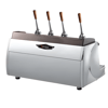 Wega VELA ALE4 – 4 Gruplu Pistonlu Espresso Kahve Makinesi (Retro Topuz, Cup Warmer, 800 mm Yükseklik)