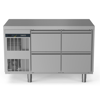 Zanussi 111031 NPT Active HP 290 L 4x1/2 Çekmeceli Tezgah Tip Buzdolabı