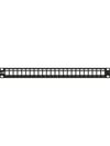 Ager AC-610-24 Moduler Utp/ftp CAT6/CAT6A 24 Port Boş 1u Zırhlı Patch Panel