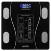 Asonic BS260 Siyah 260x260 Mm Dijital Bluetooth Baskül (2*AAA Pil Hediyeli)