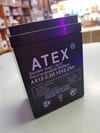 Atex AX12-2.2D 12 Volt 2.2 Amper 70x46x101mm Kuru Dik Akü