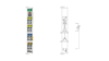 Beckhoff EL3122 | 2 Kanal Diferansiyel Analog Giriş Terminali | 4…20 mA | 16 Bit | EtherCAT