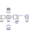 Bürkert 314802 Tip 2518 Form A DIN EN 175301-803 Kablo Soketi