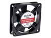 Class CF-262 108x108x25 AC 220 Volt 2 Pin 50/60 Hz 0.08A Fan