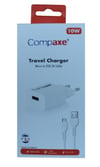 Compaxe CTA-521UMB24 5 Volt 2.1 Amper Micro to USB Kablolu Set 10 Watt Gerçek Değer