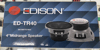 Edison ED-TR40 10 cm 200 Watt Max Power Oto Midrange