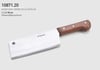 El Yapımı Dövme Çelik Satır 20 cm No.2 Hulusi Bıçak Ahşap Saplı 75mm X 200mm X 3mm 10871.20