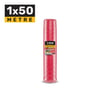 EMNİYET ALAN PERDESİ 1x50 MT. 40 Gr. KIRMIZI