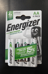 Energizer Extreme Recharge AA 2000 mAh 4 Lü Paket Halinde