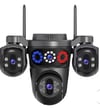 Esvision ES-703 4 Lens Çakarlı Wifi Kamera