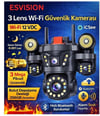 Esvision ES-9003 3 Lens Wifi Kamera
