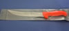 Et Doğrama Bıçağı 26 cm Kasap Fibrox Kaymaz Saplı Hulusi - Drita Bıçak 25mm X 260mm X 2.5mm 10154.26 (TURUNCU RENK)