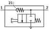 Festo 1927027 - VBNF-LBA-G14-Q8-F1A - Pilot Kontrollü Çek Valf