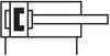 Festo 536211 ADN-12-5-I-P-A Kompakt Silindir 12x5 mm