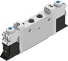 Festo 566475 VUVG-L10-B52-T-M7-1P3 5/2 Bistabil Solenoid Valf 24V DC