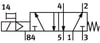 Festo 575513 VUVS-L25-M52-MD-G14-F8-1B2 Selenoid valf