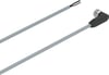 Festo 8078230 NEBA-M8W3-U-2.5-N-LE3 3 Pin M8 Açılı Bağlantı Kablosu 2.5 m