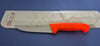Fibrox Kaymaz Saplı Kasap Bıçağı 12 cm No.0 Hulusi - Drita Bıçak 30mm X 120mm X 2.5mm 10151.12 (TURUNCU RENK)
