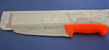 Fibrox Kaymaz Saplı Kasap Bıçağı 20 cm No.4 Hulusi - Drita Bıçak 40mm X 200mm X 3mm 10151.20 (TURUNCU RENK)