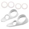 For-X XYP-POD2 3.5'' - 3.8'' - 4'' Tweeter Montaj Yuvası 1 Çift (Plastik)
