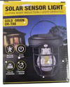Gold Orion CL-T88 Solar Hareket Sensörlü Duvar Tipi Bahçe Aydınlatma