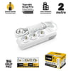 GRUP PRİZ TOPRAKLI ÜÇLÜ 2 METRE