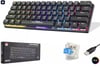 Hadron G509B Kablolu Oyuncu Mini Klavye Mekanik Red Switch Mavi Q Beyaz