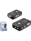 Hadron HDX1360 VGA USB Kvm Swıtch 2giriş 1çıkış Siyah