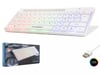 Hadron HDX2608 Kablolu Oyuncu Mini Klavye Led Q Beyaz