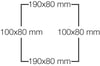 Hensel FP 0140 Boş Pano 180x270x186 mm
