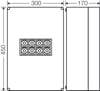 Hensel K 1204 Klemensli Kablo Bağlantı Buatı 450x300x170 mm IP65 250 A