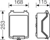 Hensel KG 9002 IN Boş Pano 253x168x115 mm IP66