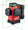 Hilti PM 50MG-22 Çoklu Çizgi Lazeri (360° Yeşil Çizgili, Çantalı)