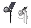 İnoled 9301-08 7 Watt Solar Bahçe Çim Armatür Amber