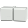 MENNEKES 4235 Cepex Duvar Tipi Çiftli Priz 16 A 230 V IP44 2P+PE