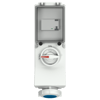 Mennekes 7245 Switchable IP67 Industrial Interlock 3P, Earthing Position 6h, 16A, 230 V