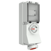 Mennekes 7249 Switchable IP67 Industrial Interlock 5P, Earthing Position 6h, 32A, 400 V