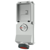 Mennekes 7251 Switchable IP67 Industrial Interlock 5P, Earthing Position 6h, 63A, 400 V