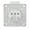 Mennekes Panel Monteli SCHUKO® 17014 Soket | 16 A, 230 V