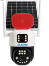O-KAM Pro 7015 6MP  4G  SİMKARTLI  2 kameralı Solar Kamera