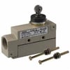 Omron ZE-N21-2G Ayarlanabilir Makaralı Kollu Limit Şalteri 15A