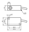 Pepperl+Fuchs  NBB2-V3-E2  Endüktif sensör-087719